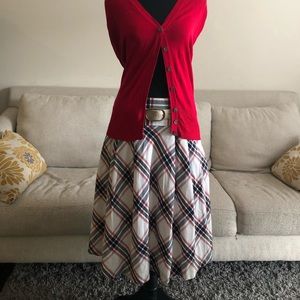 Miss Sixty plaid skirt